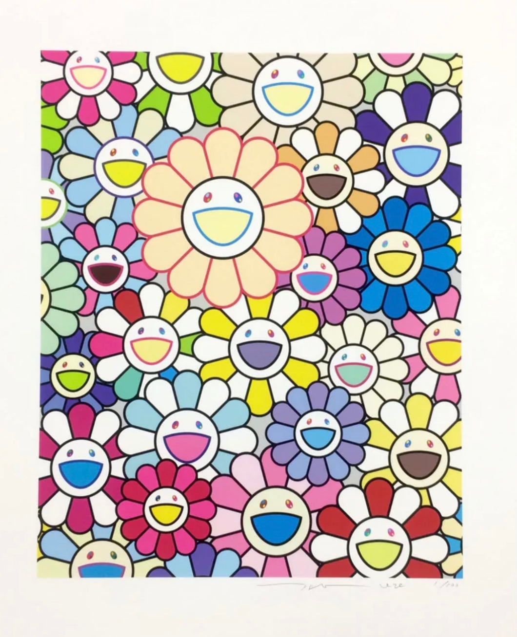 Takashi Murakami - Fields of Flowers