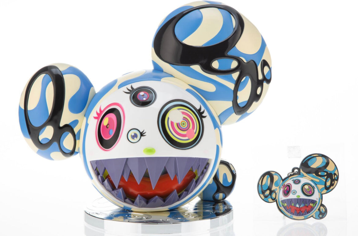 アート・デザイン・音楽 takashi murakami stange melting dob Takashi Murakami- Melting DOB (Ice Blue ) – Toyol Toys
