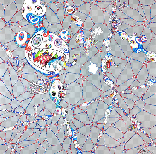 Takashi Murakami -  We Are Destined to Meet Someday! But for Now, We Wander in Different Dimensions.